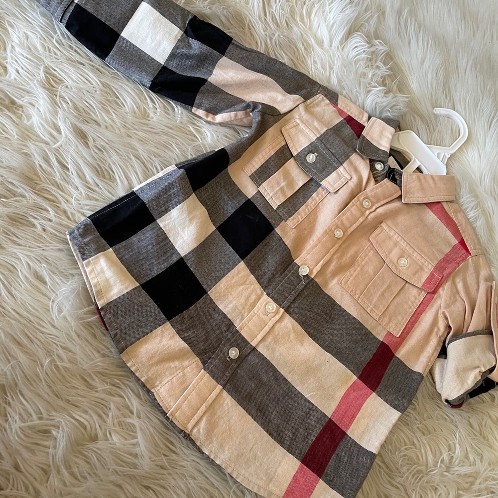 Burberry button down top - Picture 2 of 3